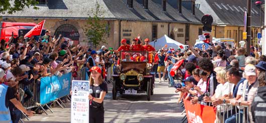 Fahrerparade in Le Mans