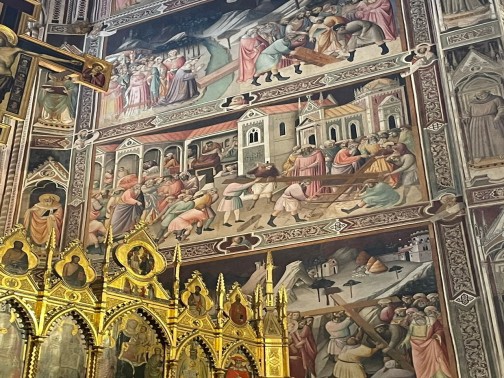 Basilica di Santa Croce-Cappela principale-Firenze-Italia2025